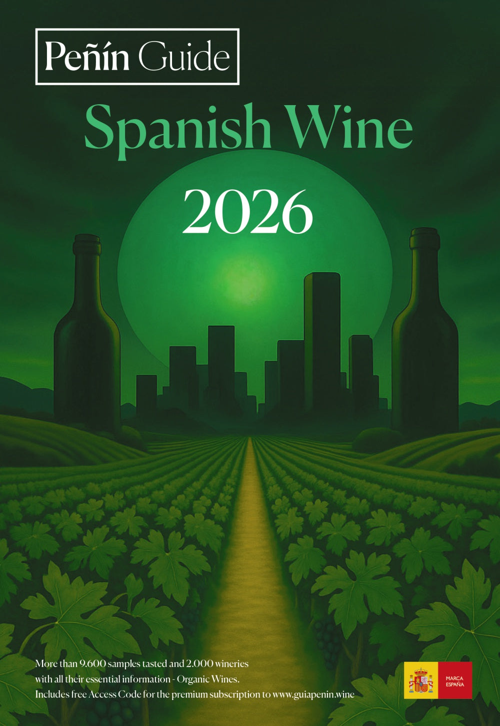 PEÑIN GUIDE TO SPANISH WINE 2026, de PIERRE COMUNICACION INTEGRAL | portada del libro
