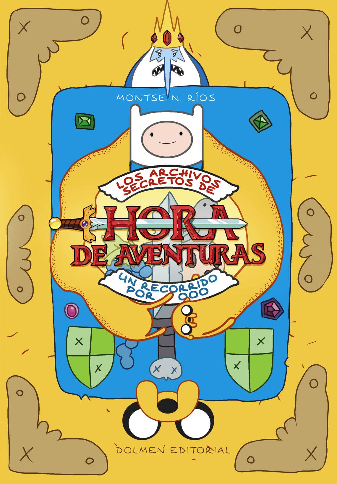 Los archivos secretos de Hora de Aventuras, de Navarro Ríos | portada del libro