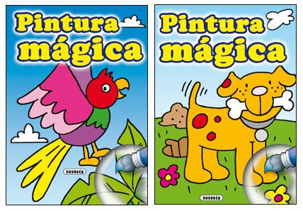 Pintura mágica (2 títulos), de Susaeta | portada del libro