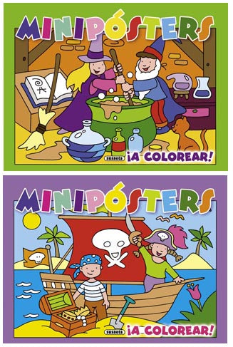 Colorea a lo grande (2 títulos), de Susaeta | portada del libro
