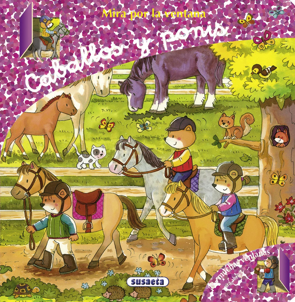 Caballos y ponis, de Susaeta | portada del libro