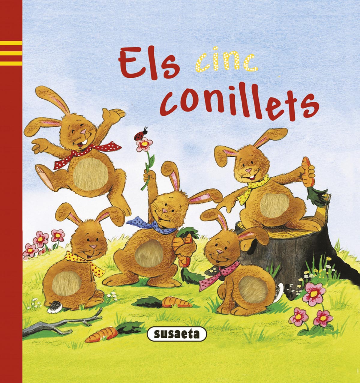 Els cinc conillets, de Susaeta | portada del libro