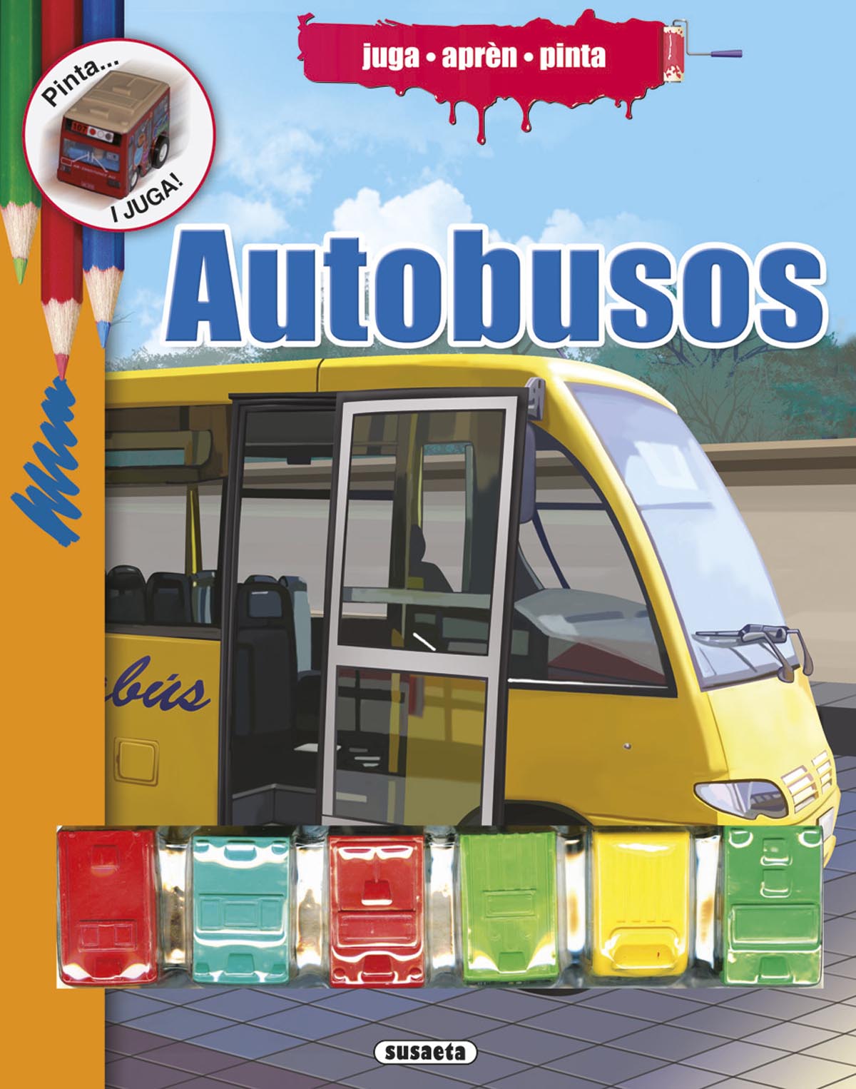 Autobusos, de Susaeta | portada del libro