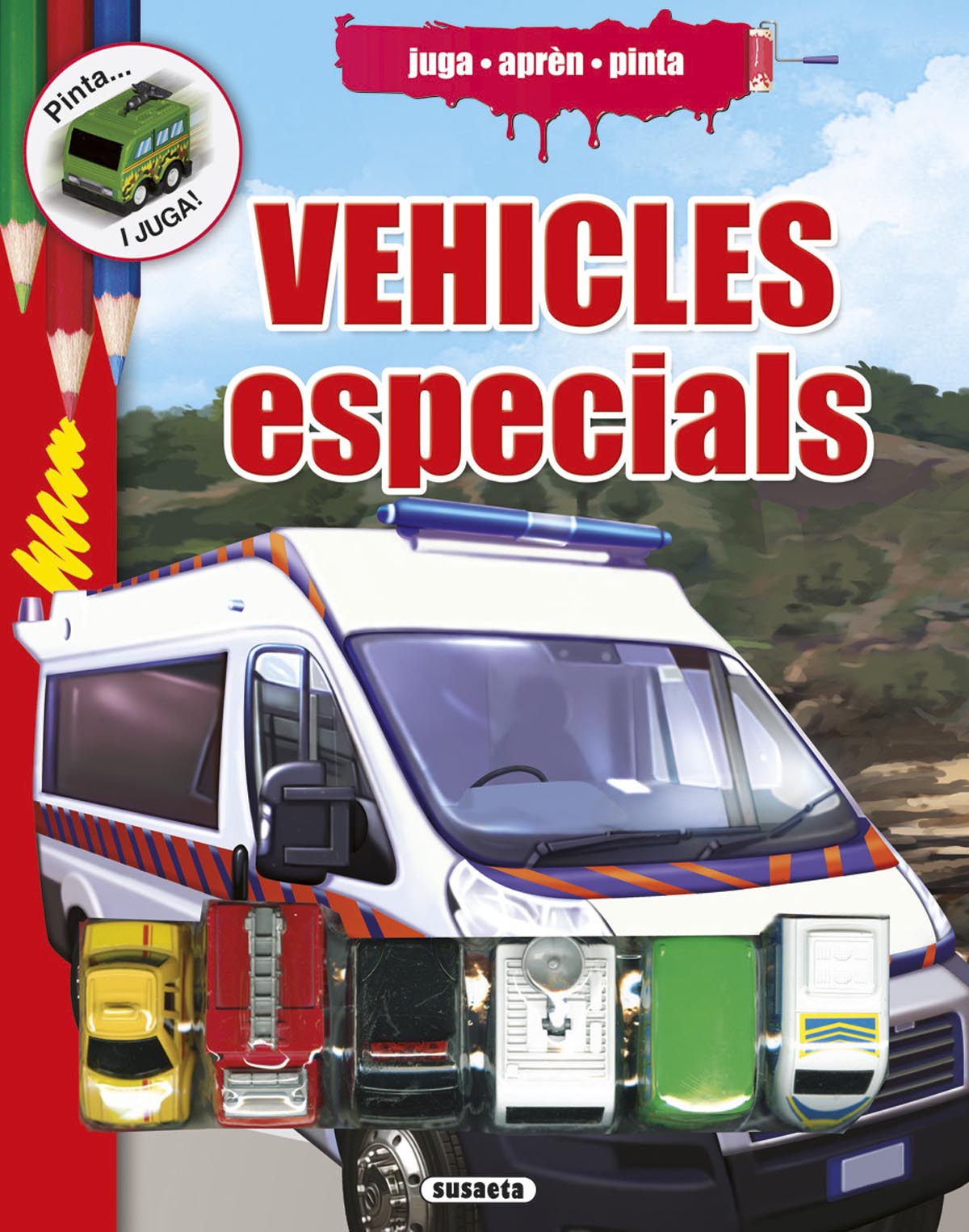 Vehicles especials, de Susaeta | portada del libro