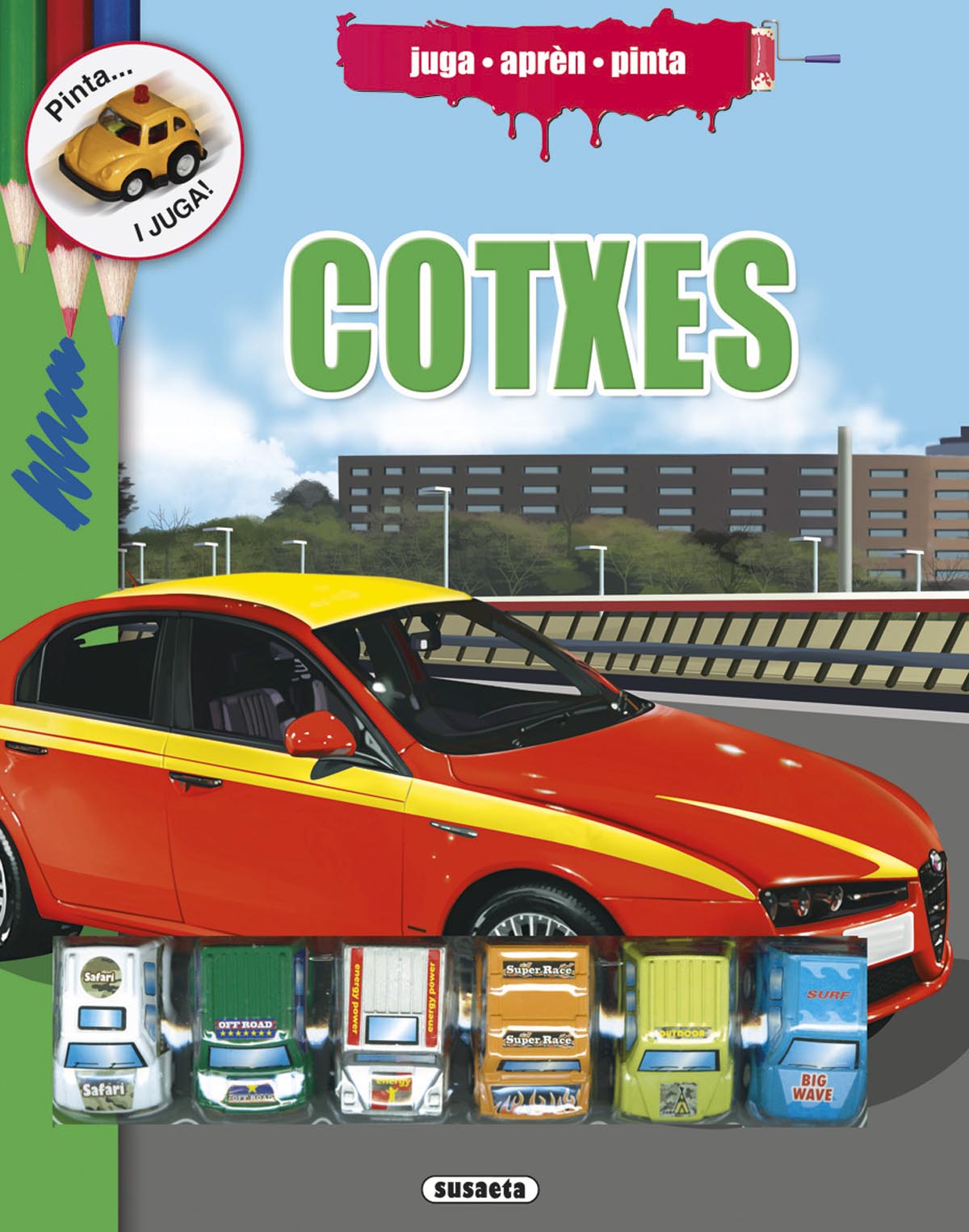Cotxes, de Susaeta | portada del libro