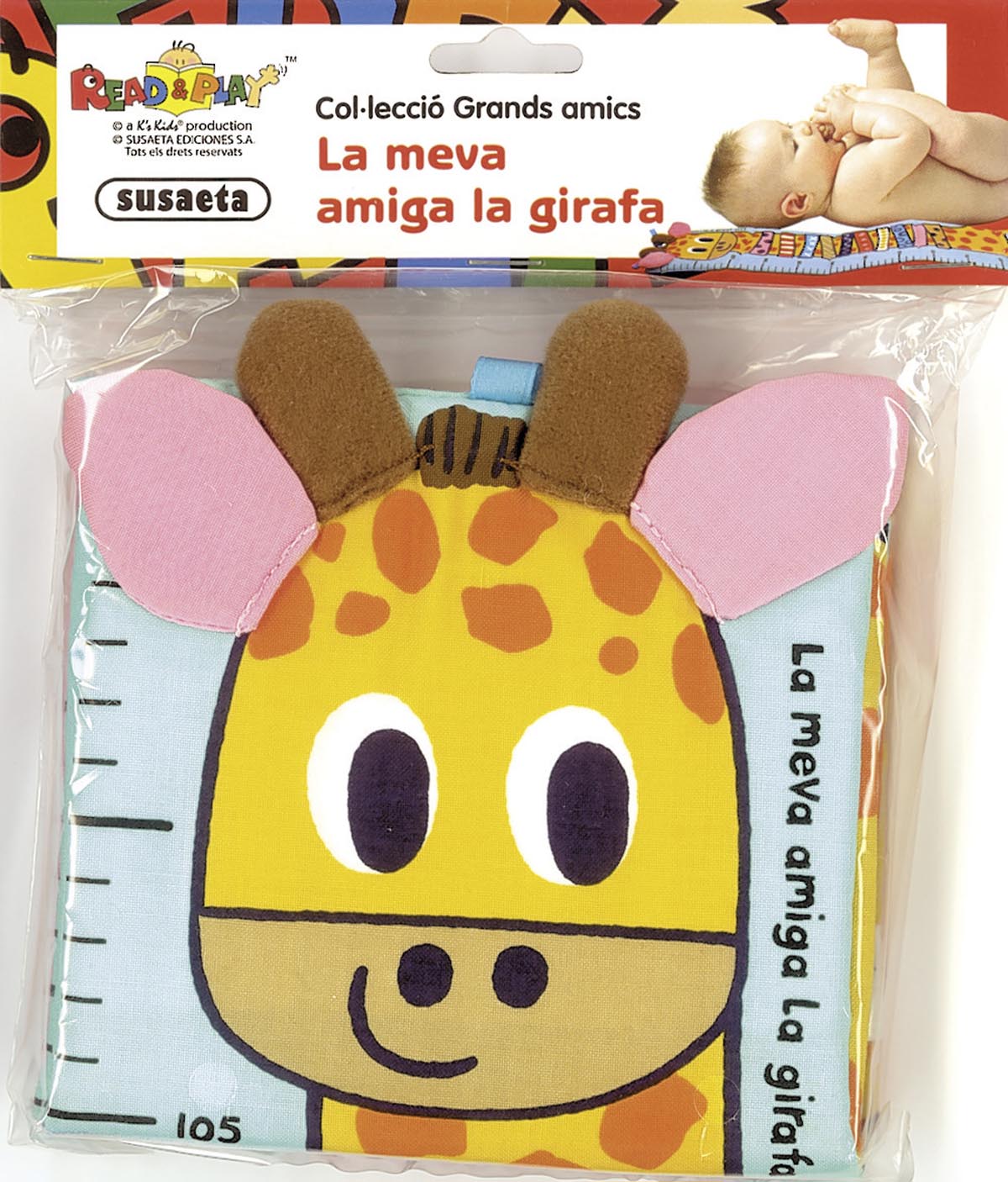 La meva amiga la girafa, de Susaeta | portada del libro