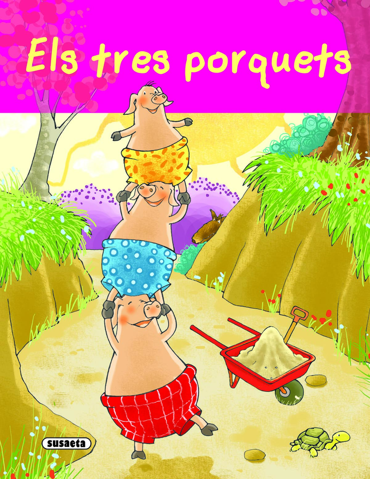 Els tres porquets, de Filella | portada del libro