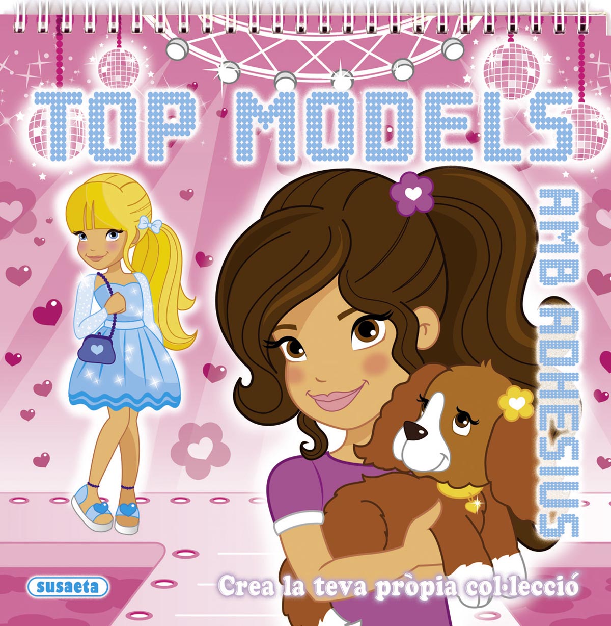 Top models amb adhesius nº 3, de Susaeta | portada del libro