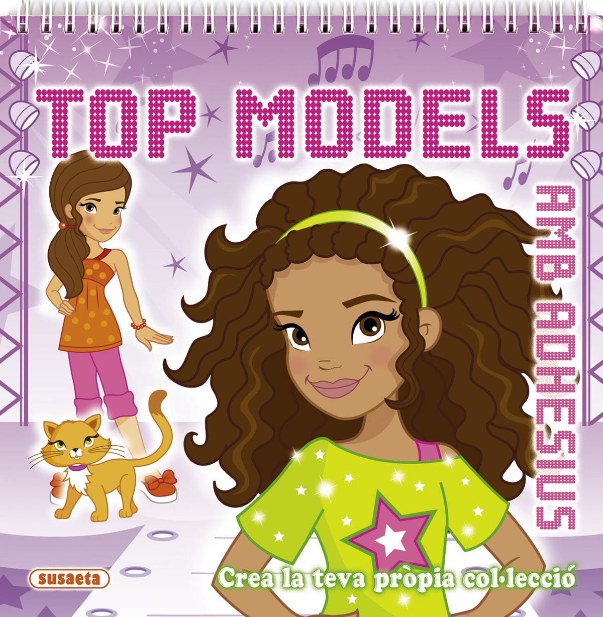 Top models amb adhesius nº 4, de Susaeta | portada del libro