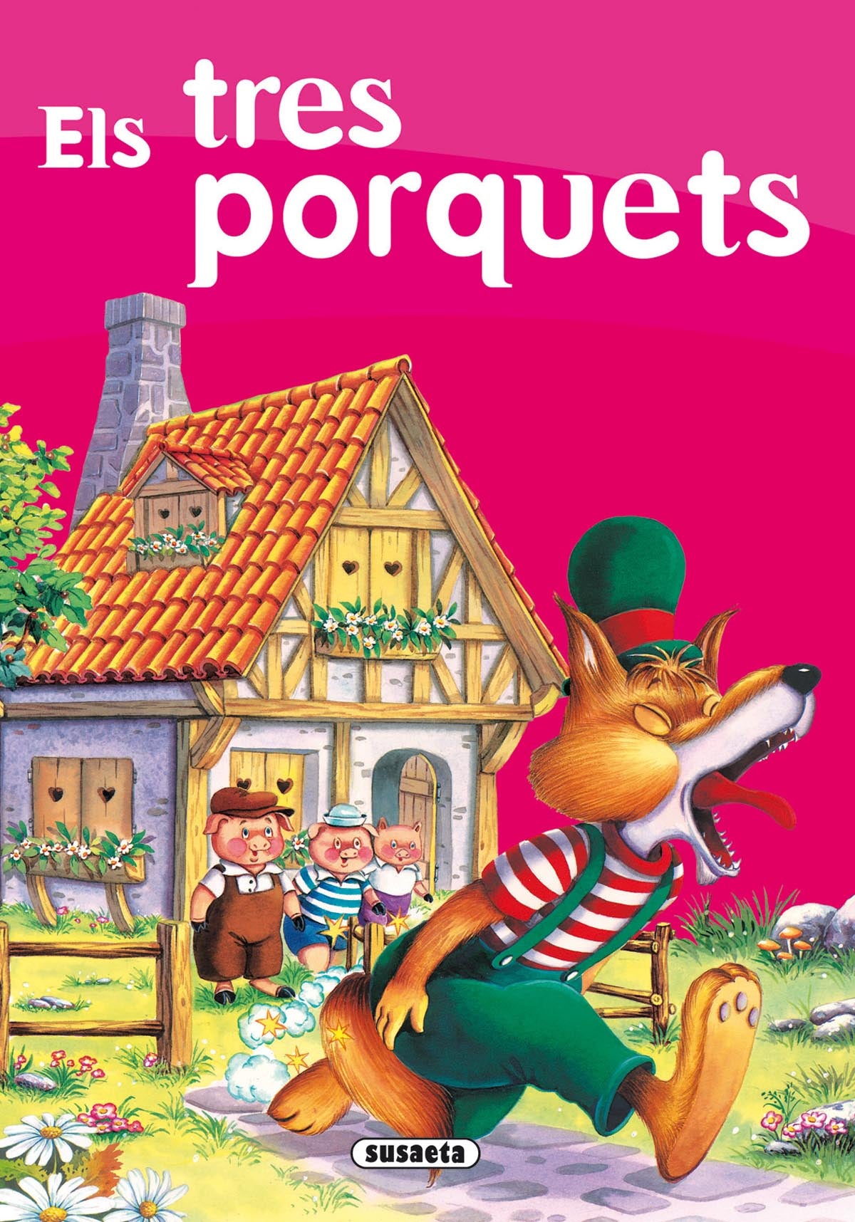 Els tres porquets, de Susaeta | portada del libro
