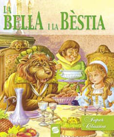 La bella i la bèstia, de Susaeta | portada del libro