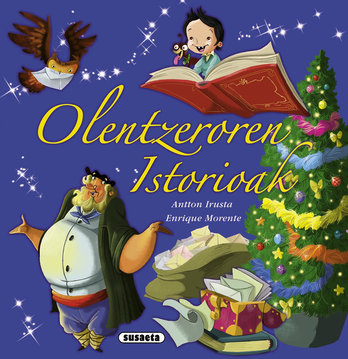 Olentzeroren istorioak, de Susaeta | portada del libro
