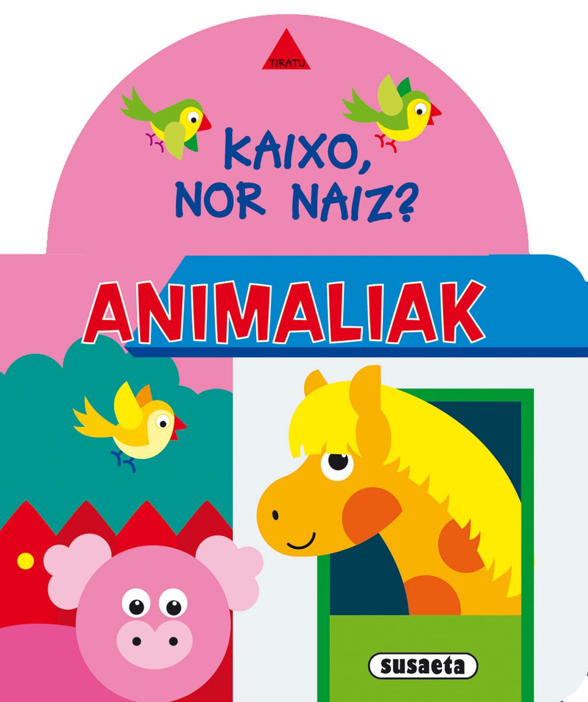 Animaliak, de Susaeta | portada del libro