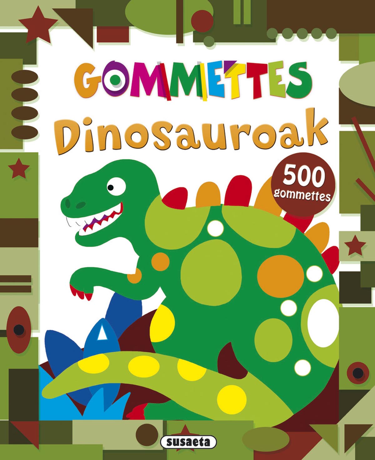 Dinosauroak, de Susaeta | portada del libro