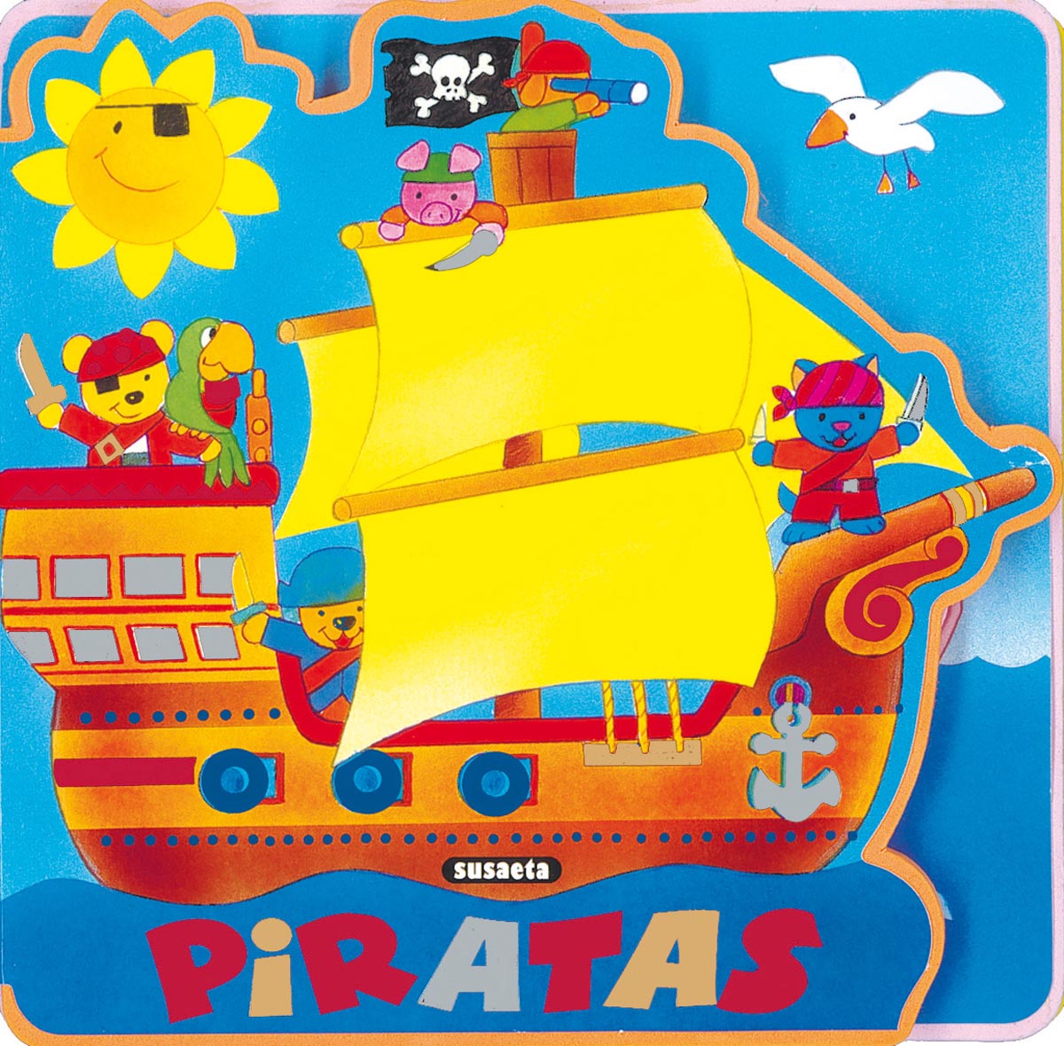 Piratas, de Susaeta | portada del libro