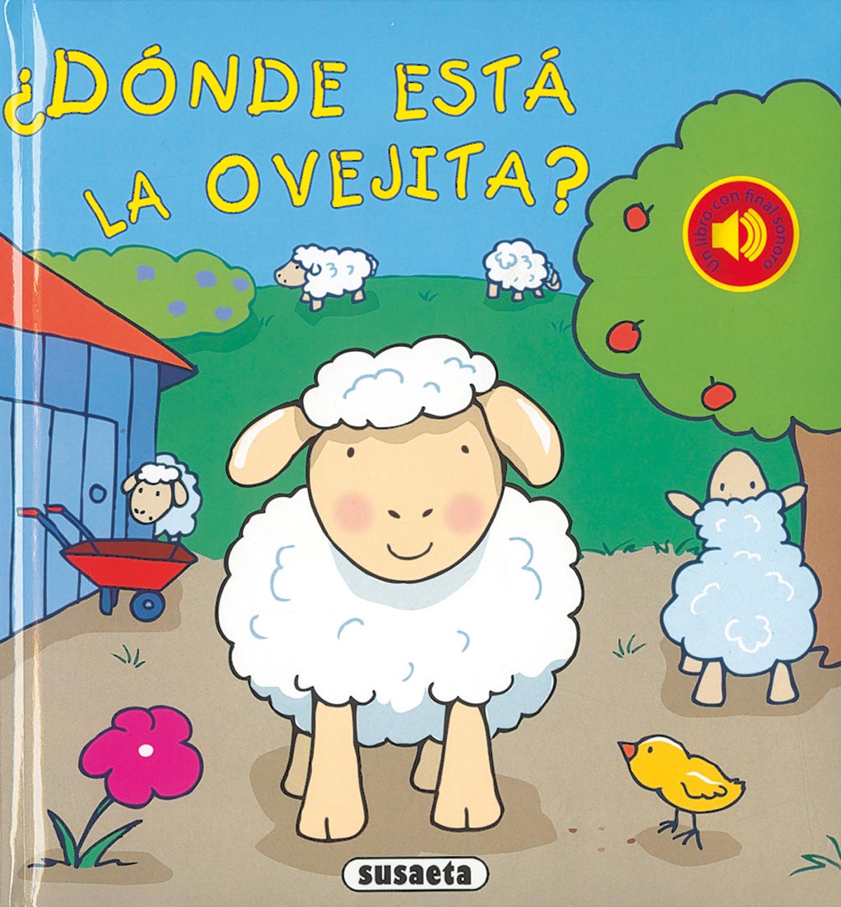 ¿Dónde está la ovejita?, de Susaeta | portada del libro