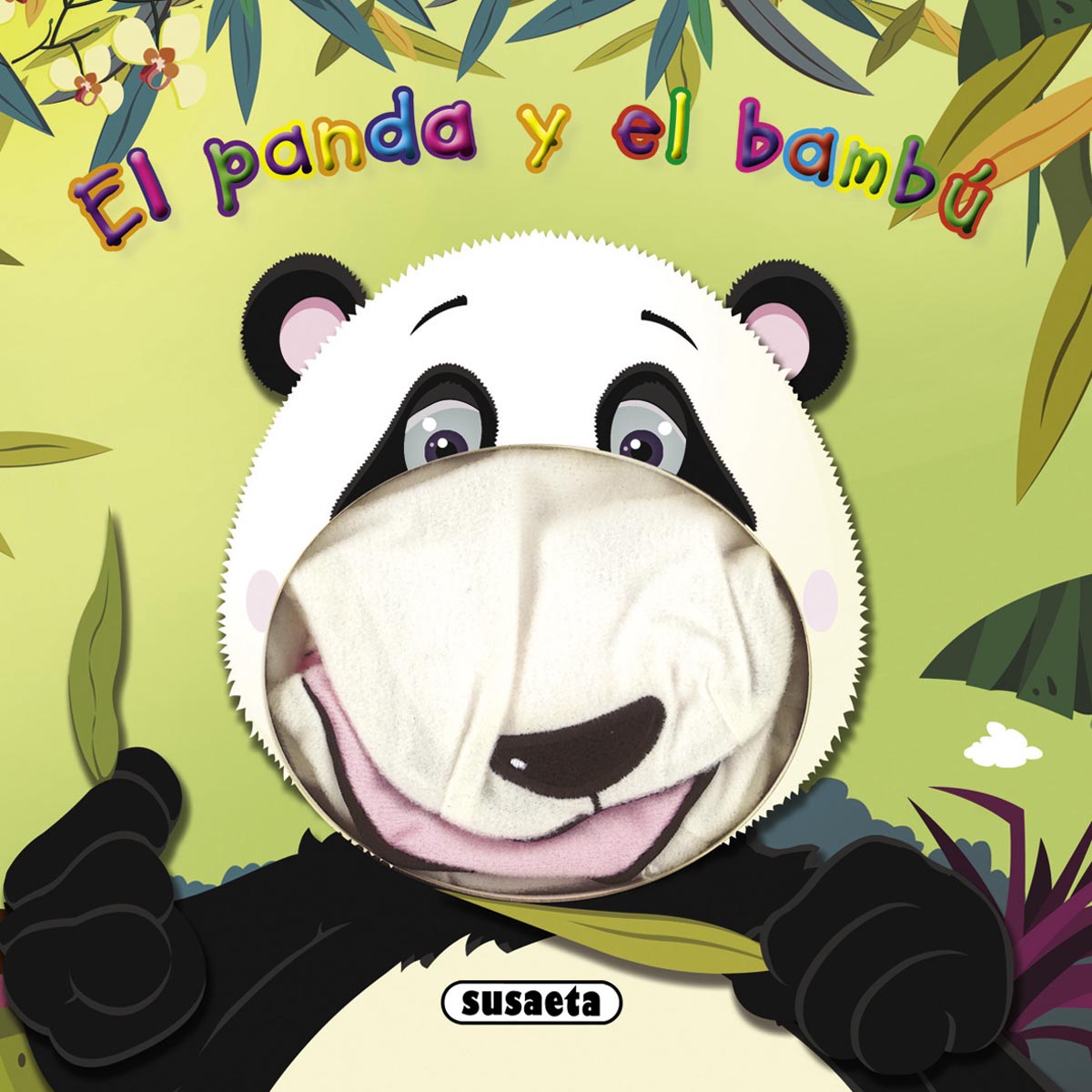 El panda y el bambú, de Susaeta | portada del libro