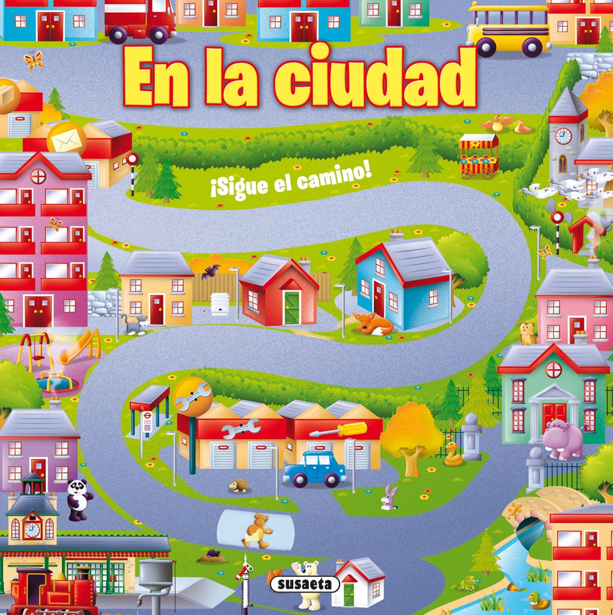 En la ciudad, de Susaeta | portada del libro