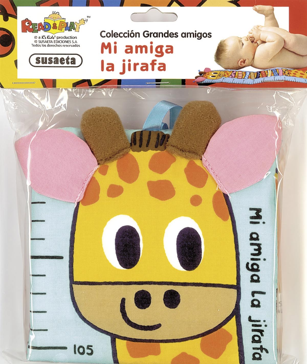 Mi amiga la jirafa, de Susaeta | portada del libro