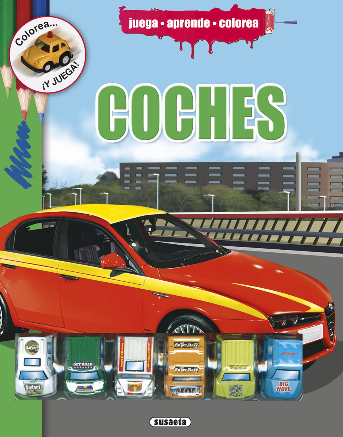 Coches, de Susaeta | portada del libro