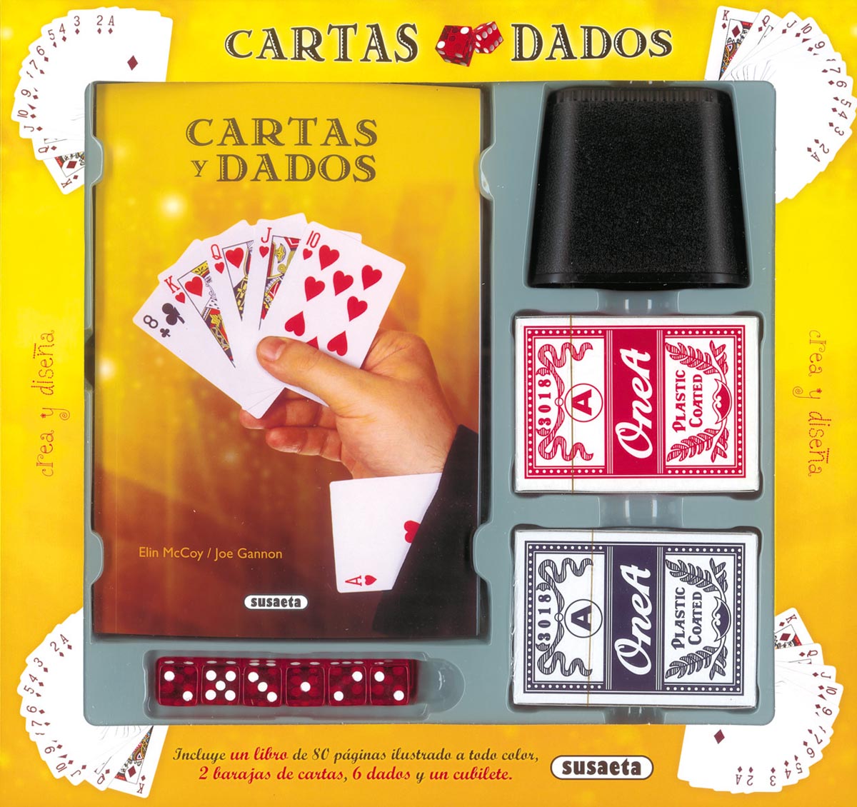 Cartas y dados, de McCoy | portada del libro