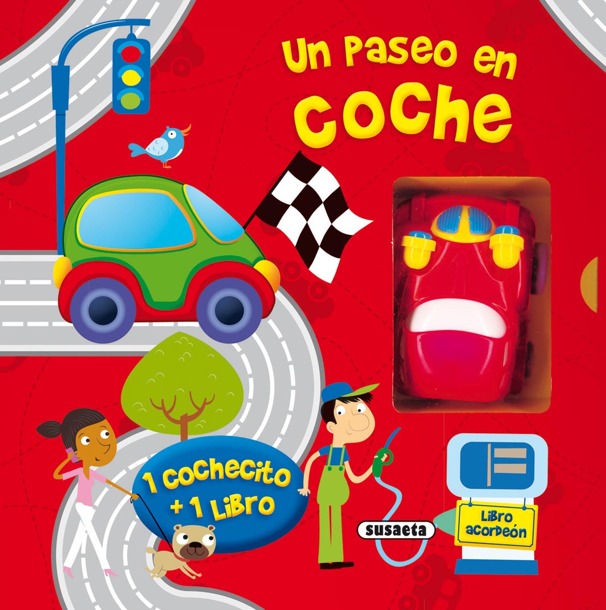 Un paseo en coche, de Susaeta | portada del libro