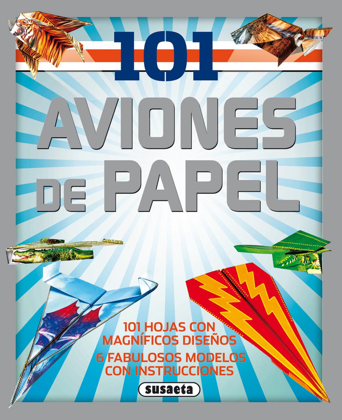 101 aviones de papel, de Mackey | portada del libro