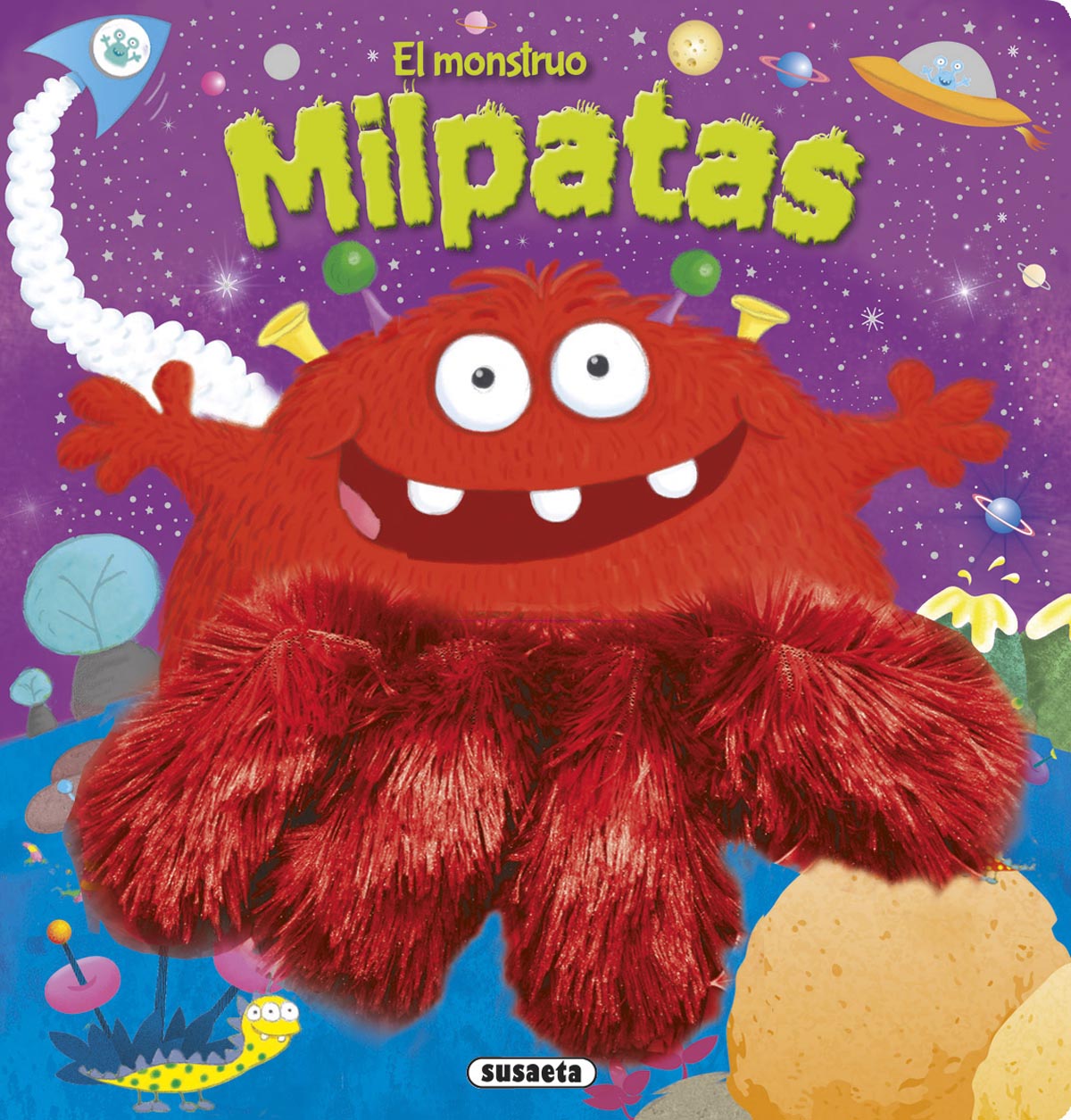 El monstruo Milpatas, de Susaeta | portada del libro