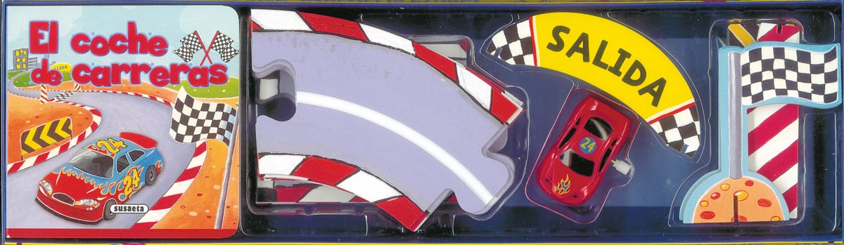 El coche de carreras, de Susaeta | portada del libro
