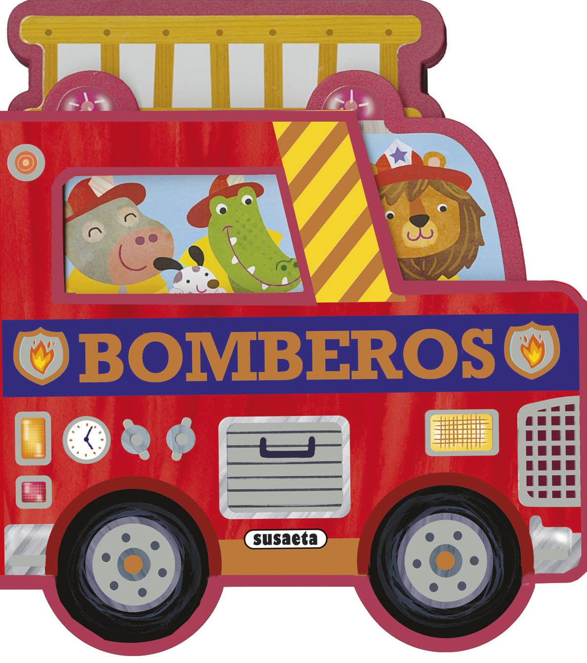 Bomberos, de Susaeta | portada del libro