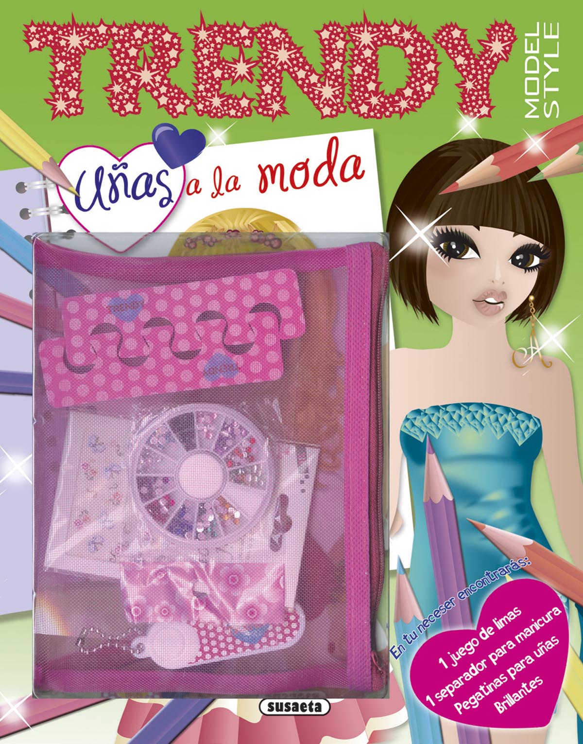 Uñas a la moda, de Susaeta | portada del libro