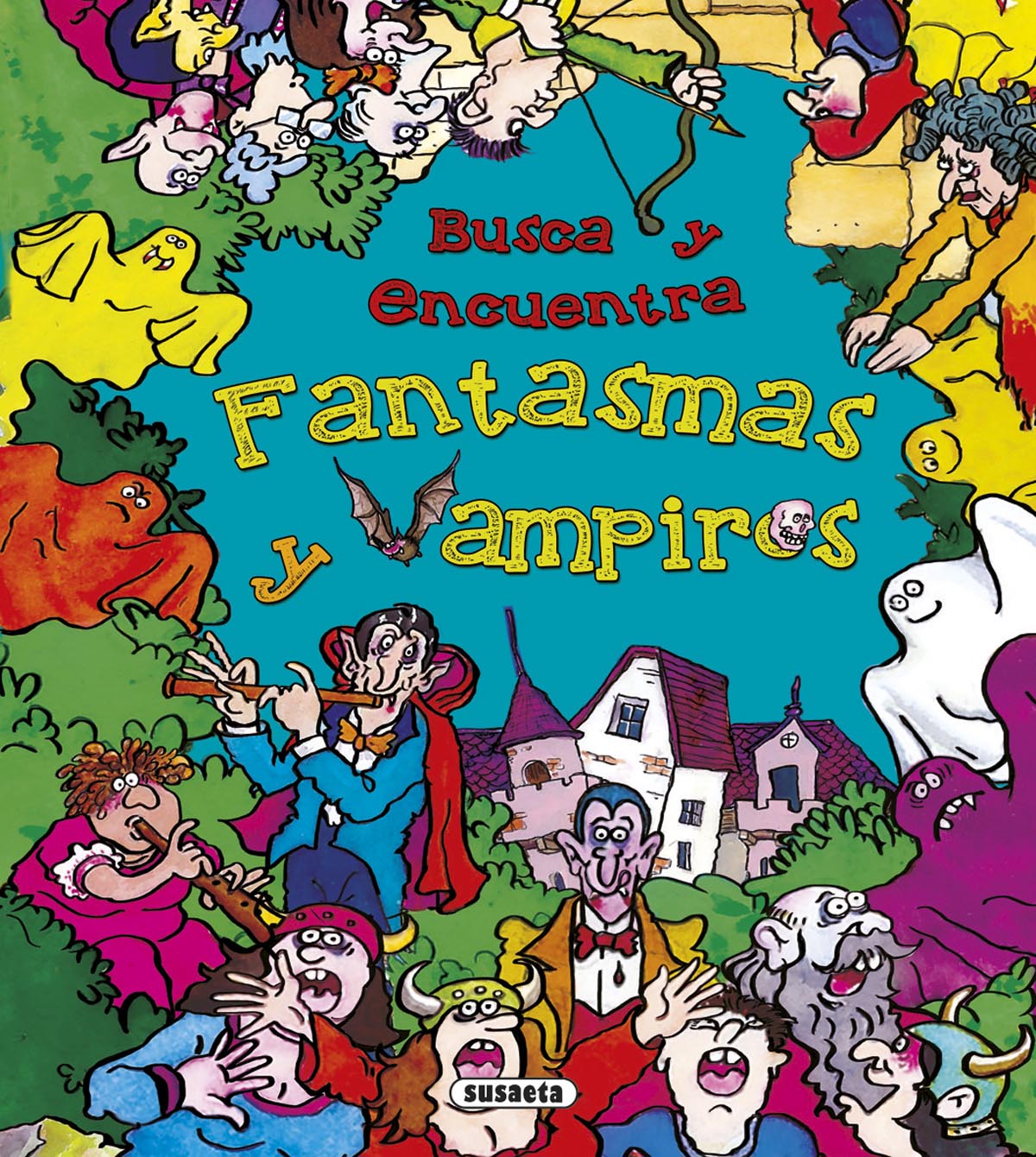 FANTASMAS Y VAMPIROS, de VV.AA. | portada del libro