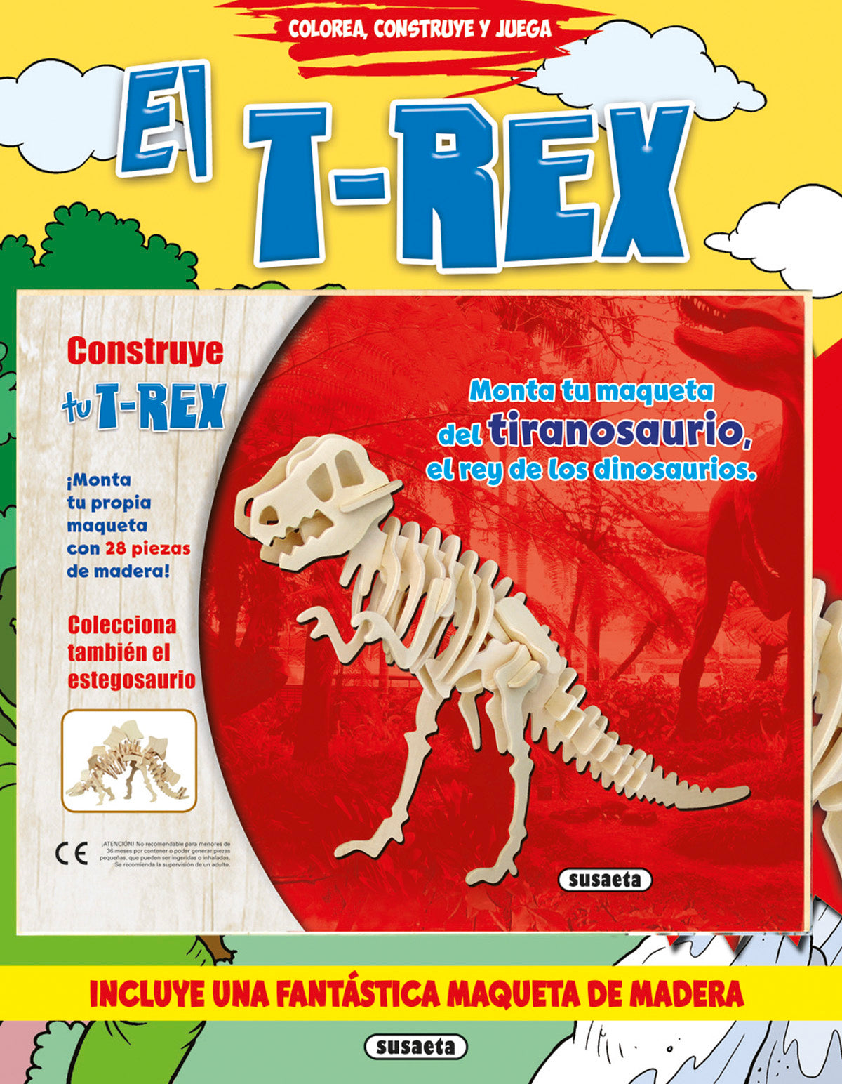 El T-Rex, de Susaeta | portada del libro