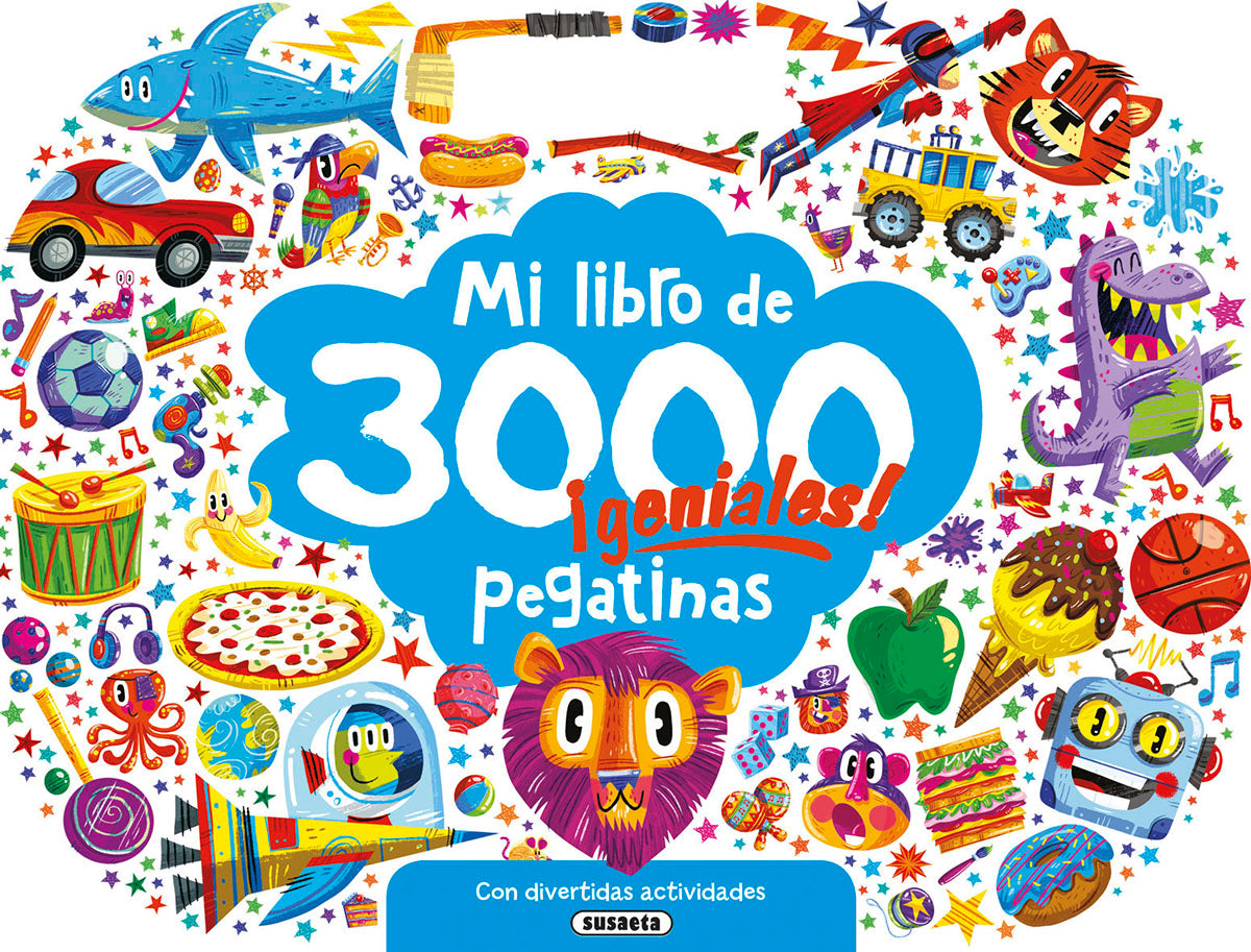 Mi libro de 3000 pegatinas ¡geniales!, de Varios autores | portada del libro