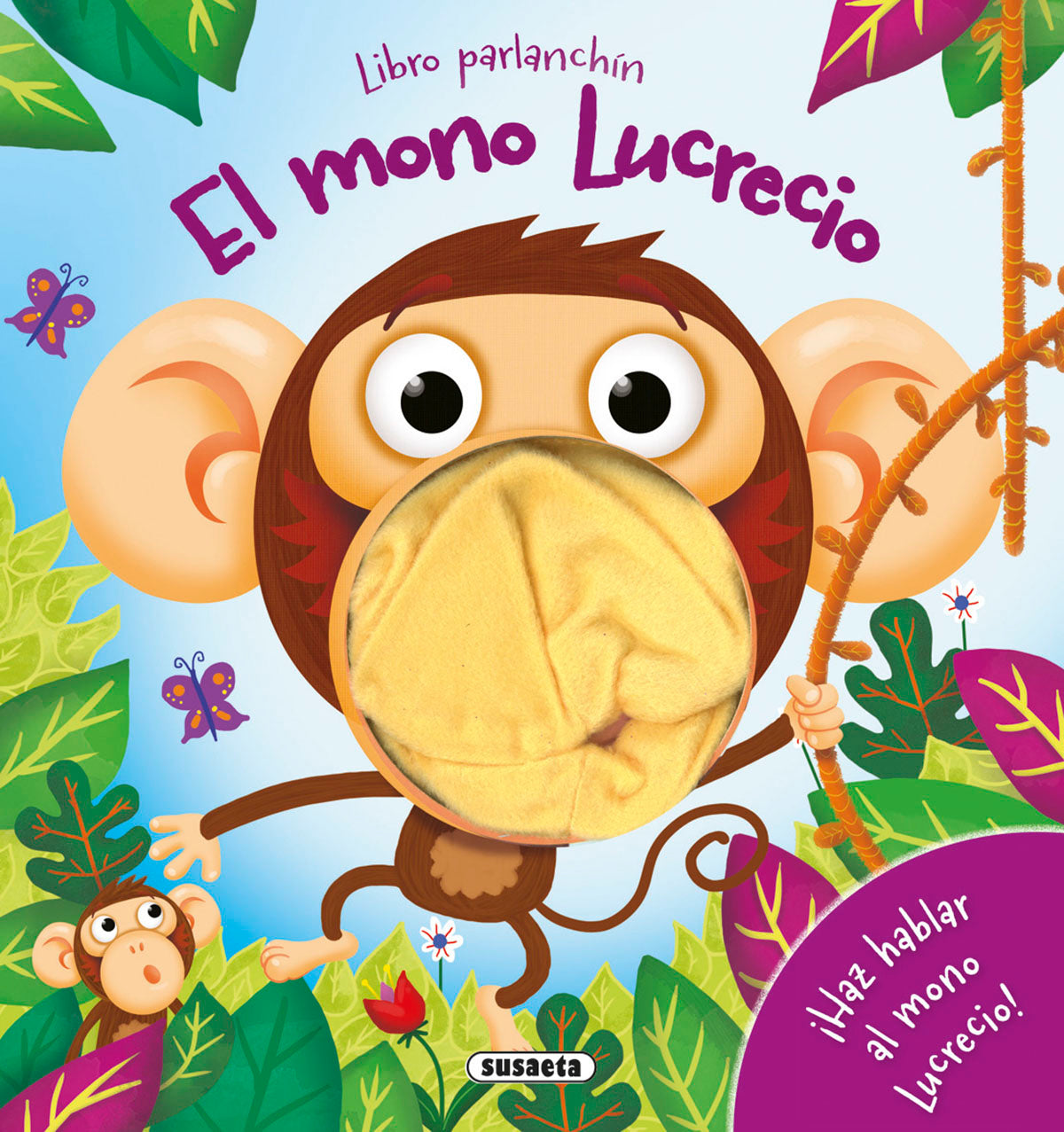 EL MONO LUCRECIO, de SUSAETA | portada del libro