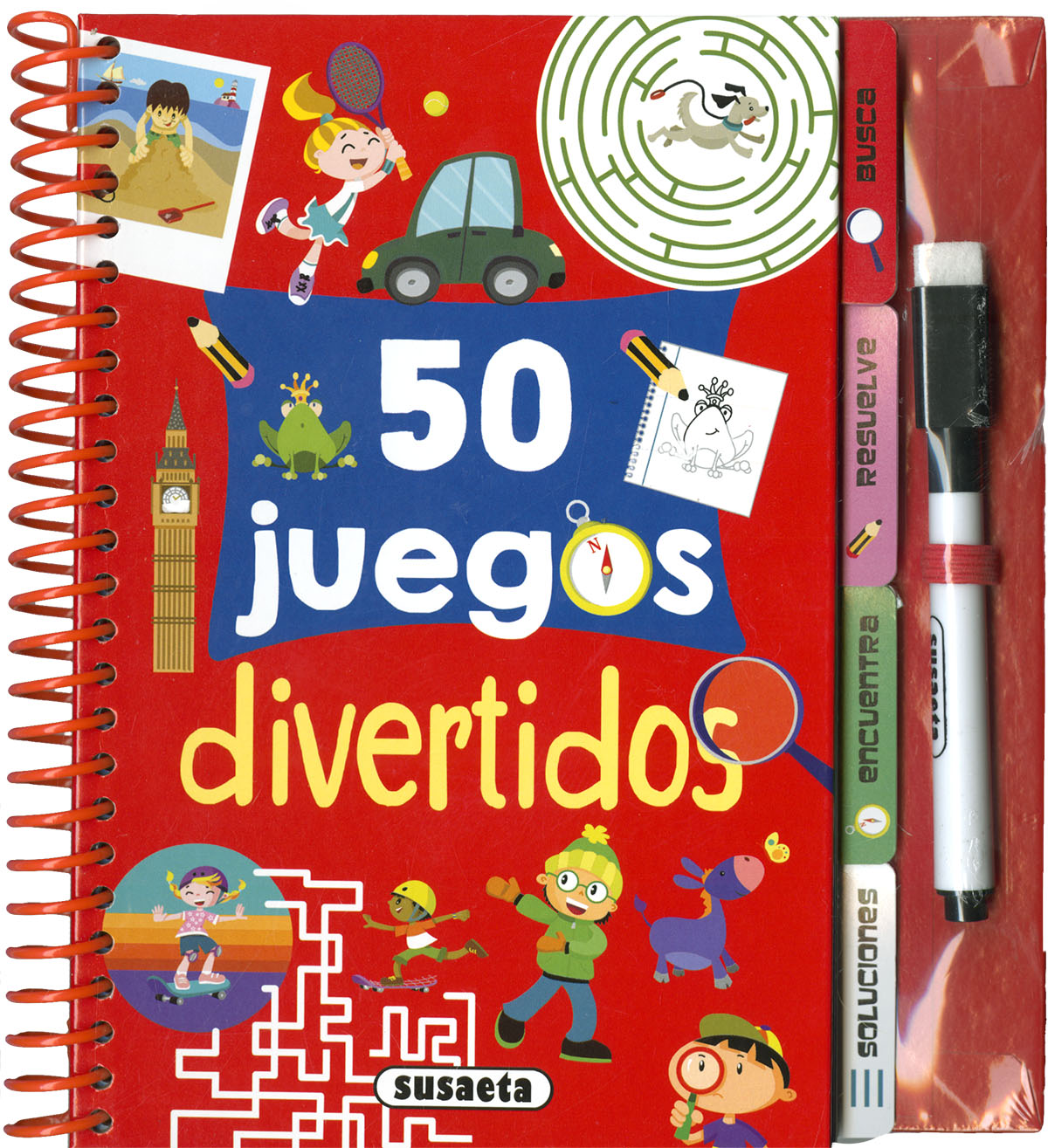 50 JUEGOS DIVERTIDOS, de DIBUJATOR | portada del libro