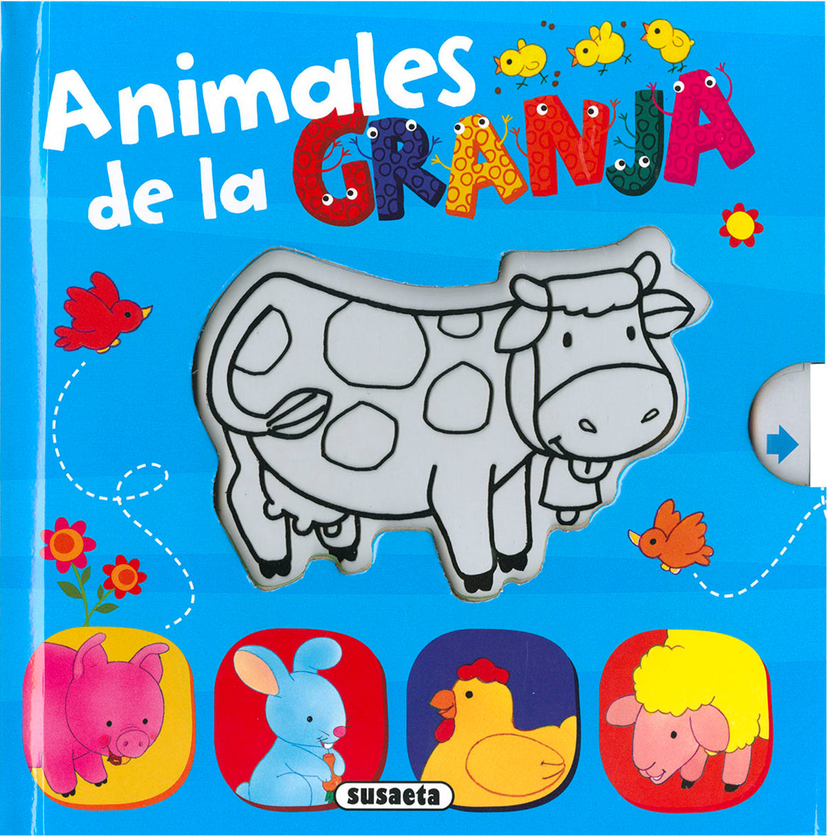 ANIMALES DE LA GRANJA, de SUSAETA | portada del libro