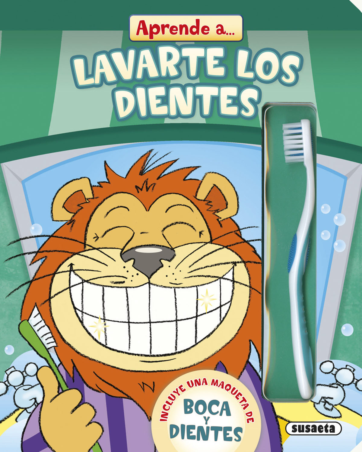 APRENDE A LAVARTE LOS DIENTES, de SUSAETA | portada del libro
