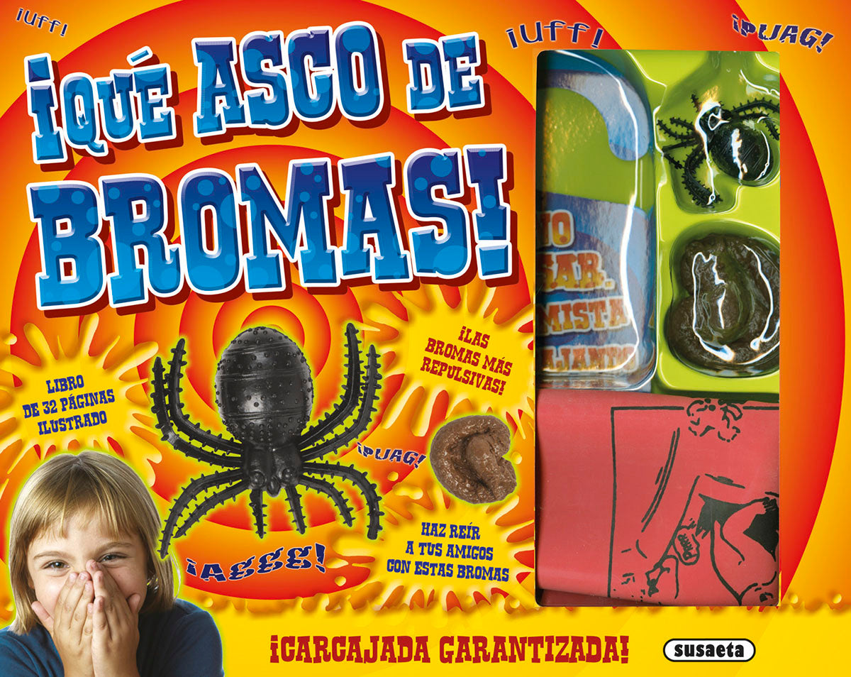 ¡QUE ASCO DE BROMAS!, de SUSAETA | portada del libro