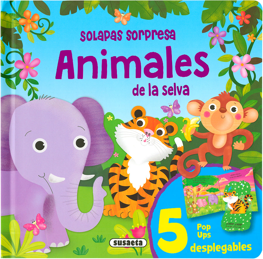 Animales de la selva, de Susaeta | portada del libro