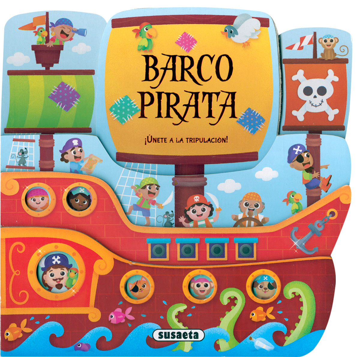 Barco pirata, de Susaeta | portada del libro
