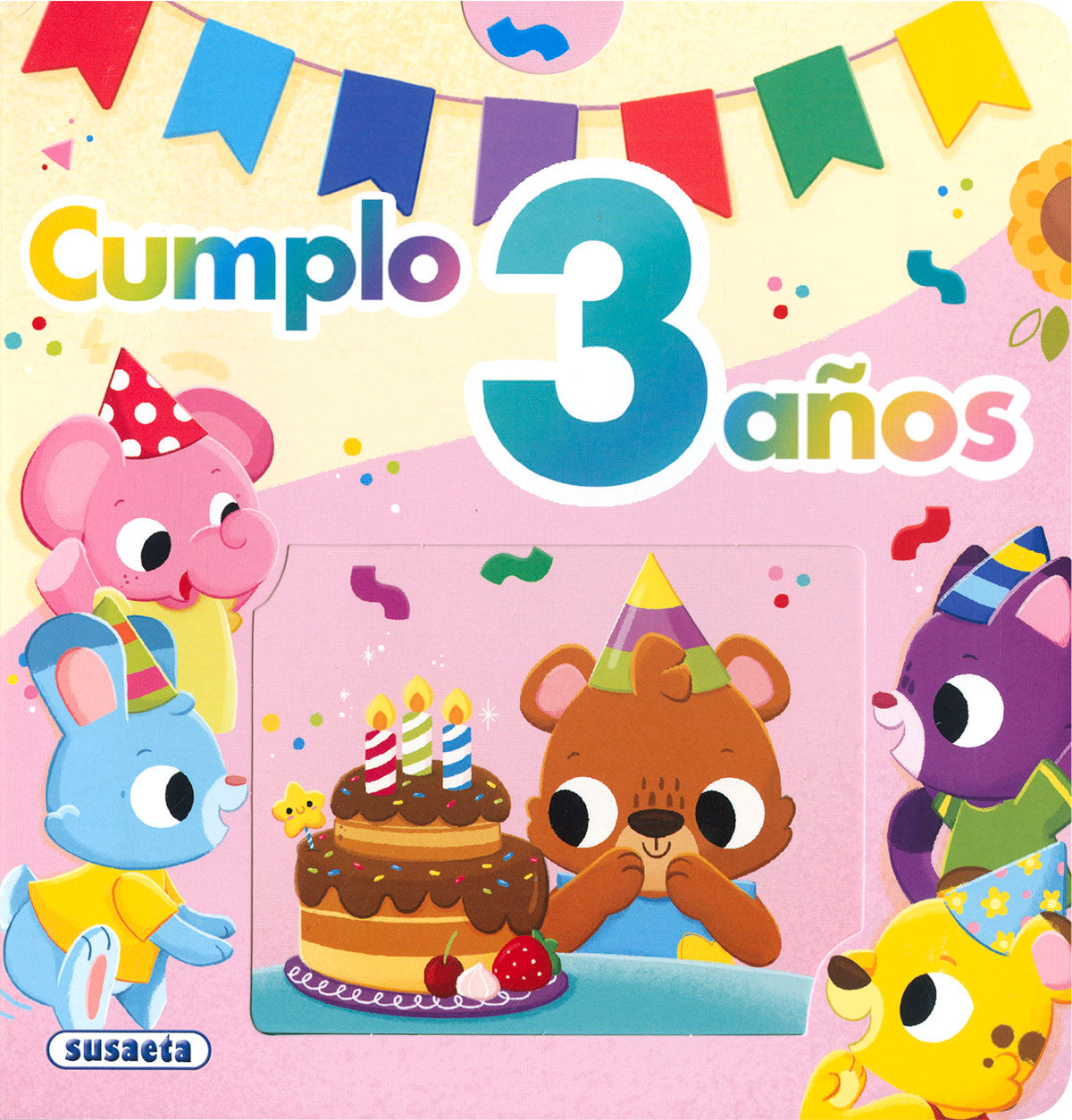 CUMPLO 3 AÑOS, de SUSAETA EDICIONES | portada del libro