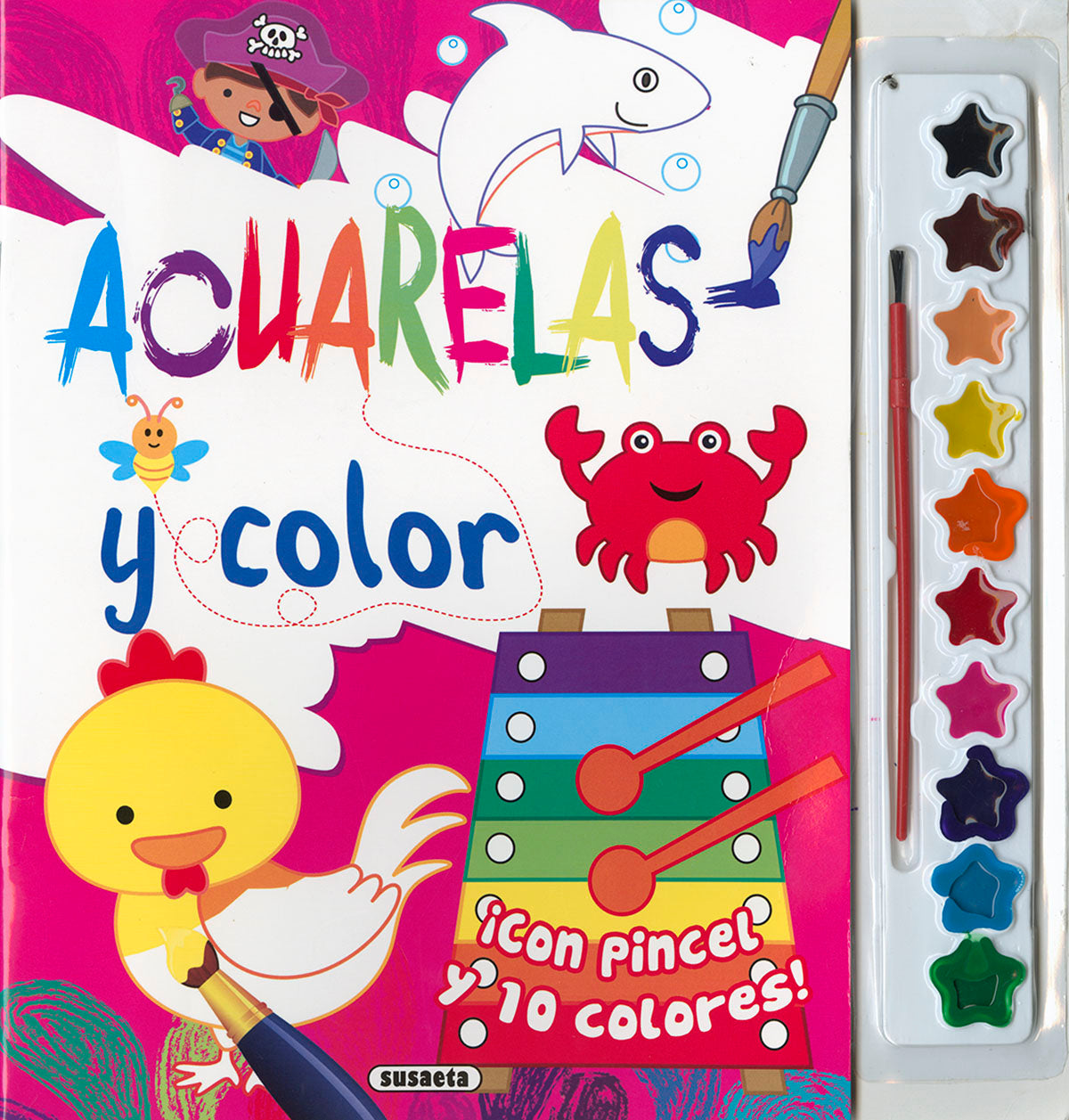 Acuarelas y color, de Ediciones | portada del libro