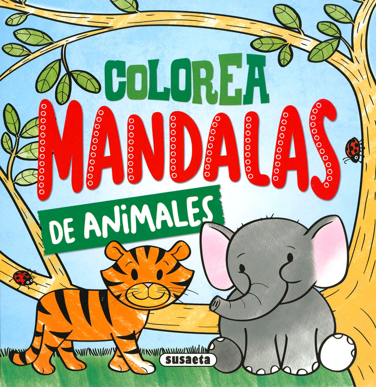 COLOREA MANDALAS. ANIMALES, de EDICIONES | portada del libro