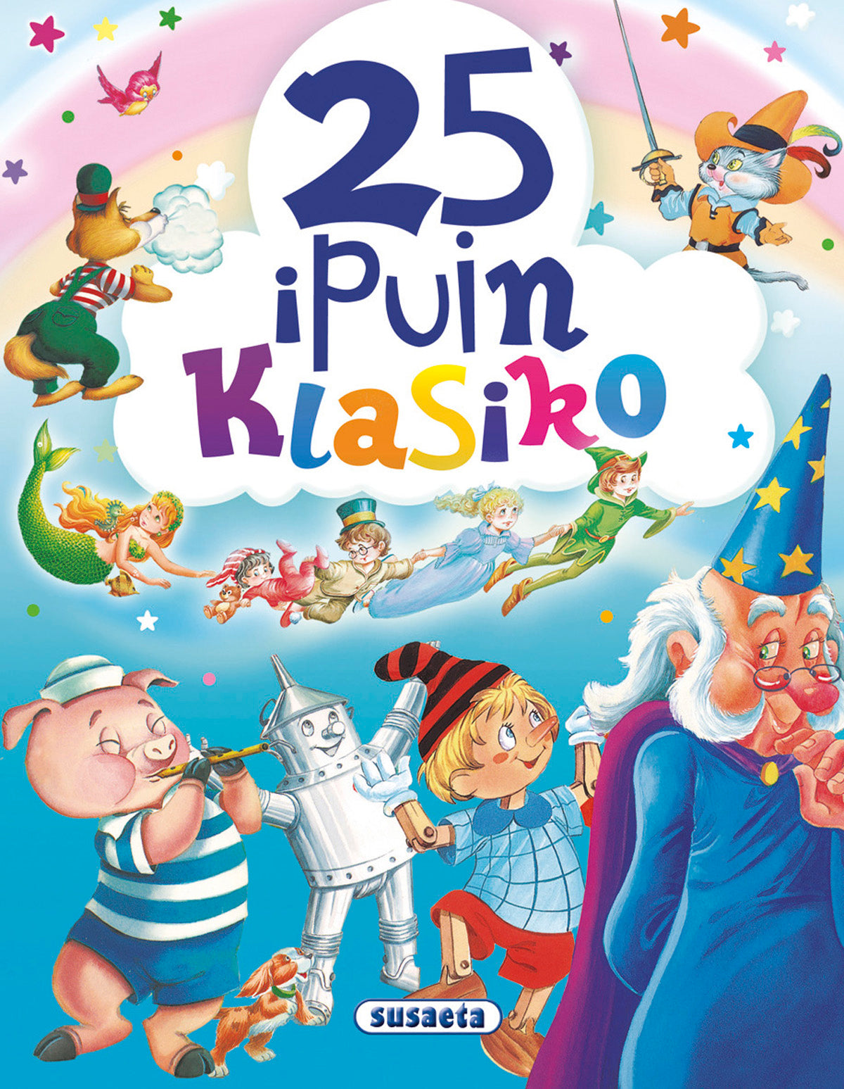 25 Ipuin klasiko, de Susaeta | portada del libro