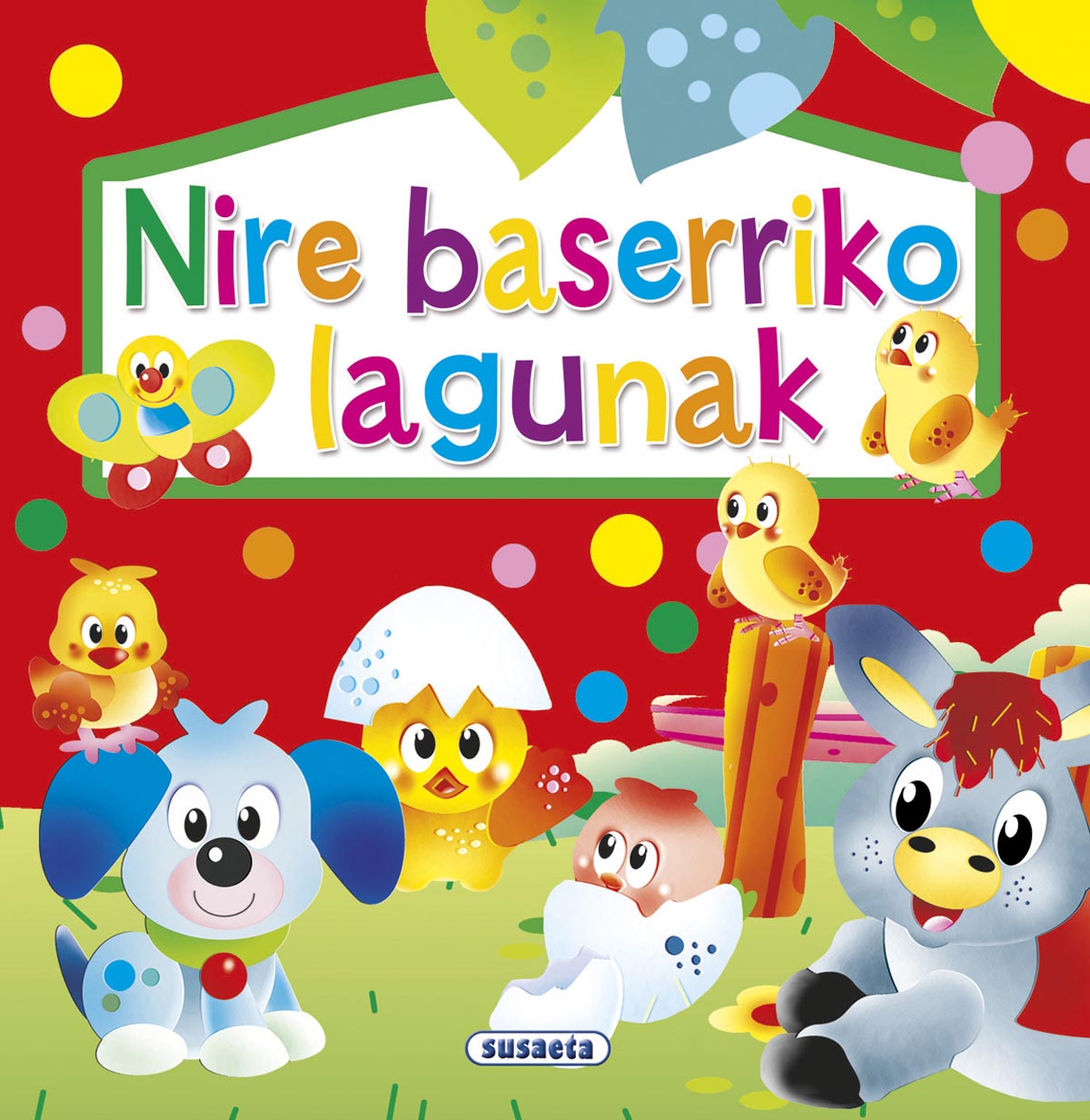 Nire baserriko lagunak, de Susaeta | portada del libro