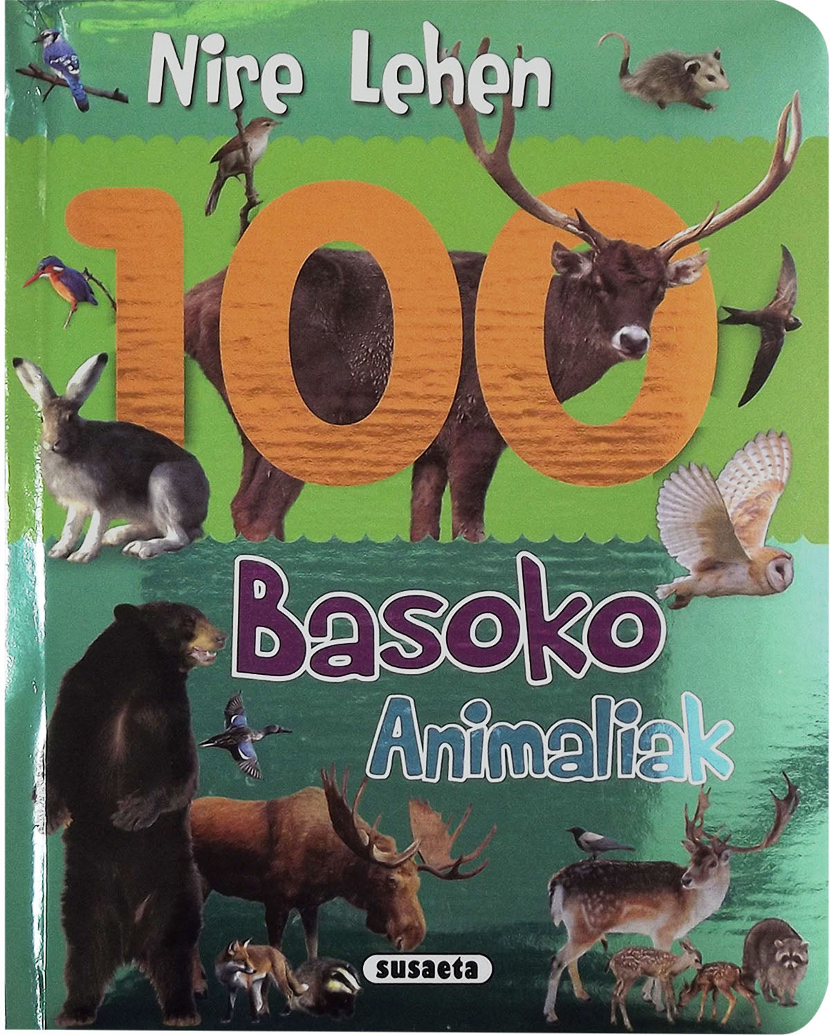Basoko animaliak, de Susaeta | portada del libro