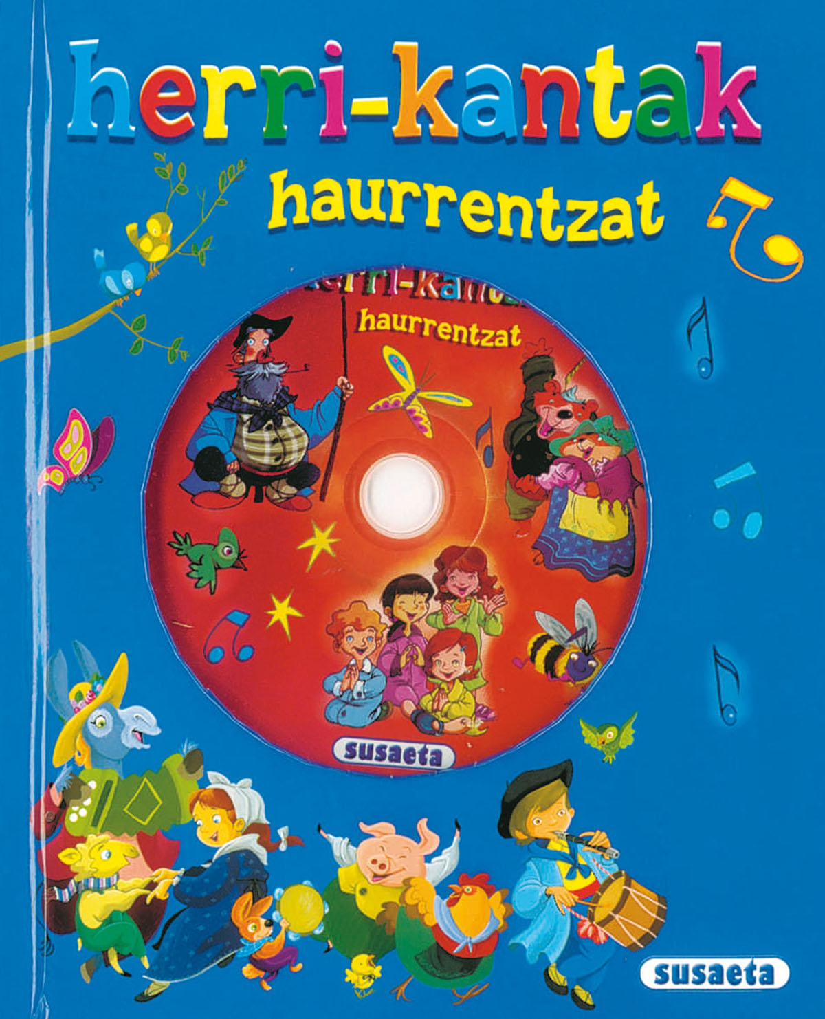 HAURRENTZAT, de SUSAETA | portada del libro