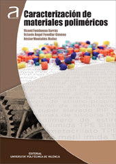 Caracterización de materiales poliméricos, de Fombuena Borràs | portada del libro