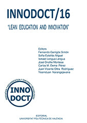 INNODOCT/16 "Lean education and innovation", de Estellés Miguel | portada del libro